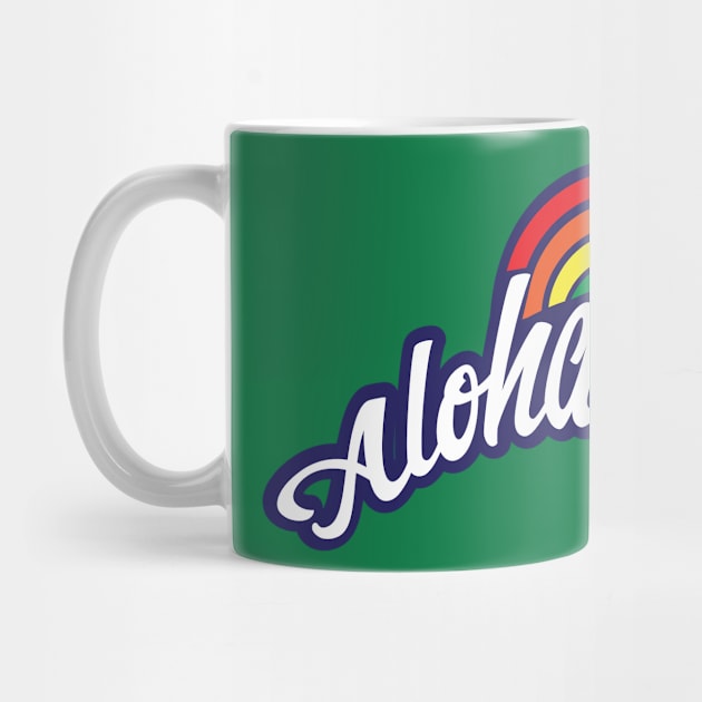 Aloha Hawaiian Rainbow by eighttwentythreetees